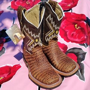 Brown Western Cowboy Boots